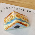 Bread-Banana Taro Sea Salt Filling Sandwich Squishy