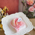 Orange Peach Mini Toast Squishy – Sweet Pink Dessert Bread Slow Rising Squishy