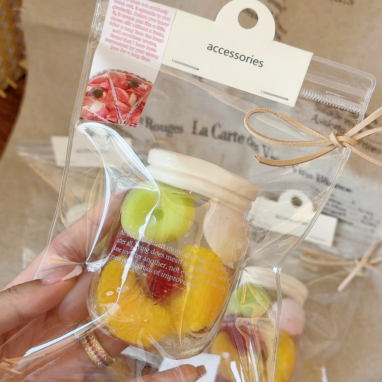 Fruit-Canned Fruit Squishy