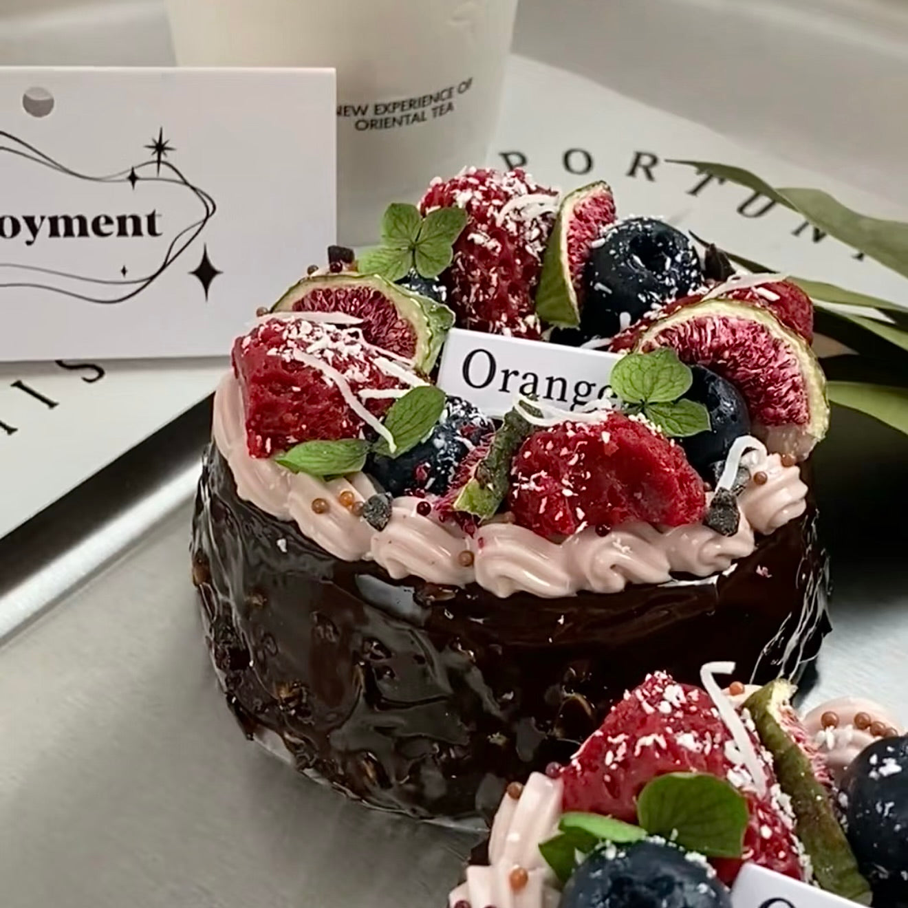 Cake-Choc Strawberry Hazelnut Cake Squishy