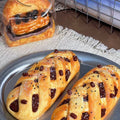 Giant Red Bean Braided Bread Squishy – Soft Slow-Rising Realistic Food Replica